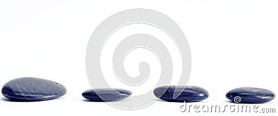 Stepping stones to success Stock Photo