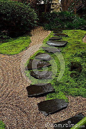 Steppingstones Stock Photo