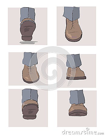 Steps Vector Illustration