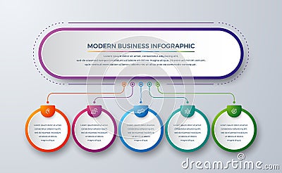 3 Steps Modern infographic with green, purple, orange, and blue color can be used for your process, workflow layout, and more. Vector Illustration