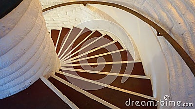 round stairway Stock Photo
