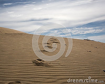 steps sanddune Stock Photo