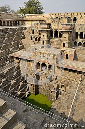 Stepwells Baori Stock Photo