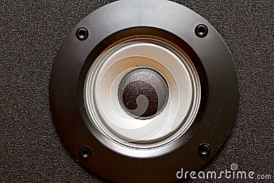 Stereo speakers membrane Stock Photo