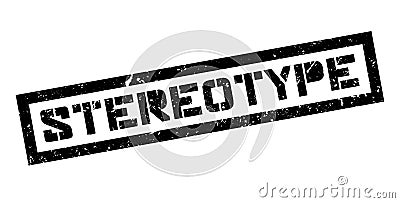 Stereotype rubber stamp Stock Photo