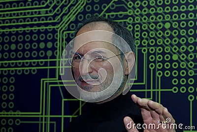 Steve Jobs Editorial Stock Photo