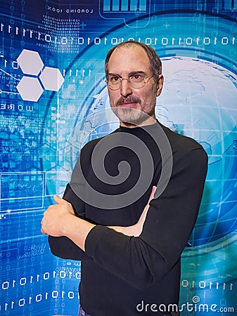 Steve Jobs Editorial Stock Photo