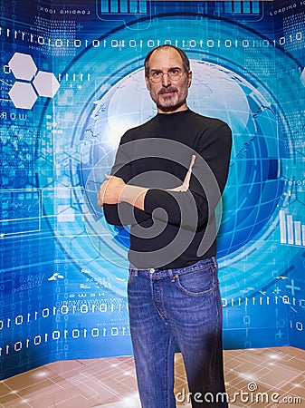 Steve Jobs Editorial Stock Photo