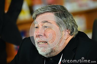 STEVE WOZNIAK - COFOUNDER APPLE COMPUTER Editorial Stock Photo