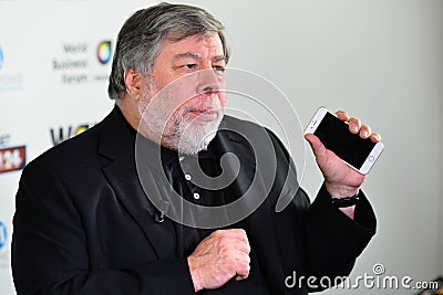 STEVE WOZNIAK - COFOUNDER APPLE COMPUTER Editorial Stock Photo