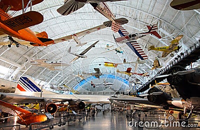 Steven F. Udvar-Hazy Center Editorial Stock Photo