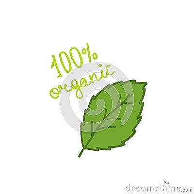 Stevia doodle icon, vector illustration Cartoon Illustration