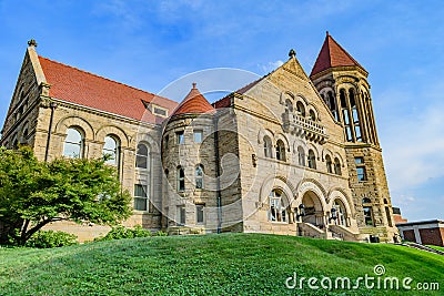 Stewart Hall at West Virginia University Stock Photo