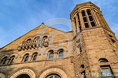 Stewart Hall at West Virginia University Stock Photo