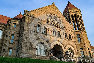 Stewart Hall at West Virginia University Stock Photo