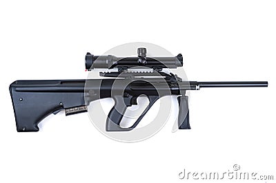 Steyr aug Stock Photo