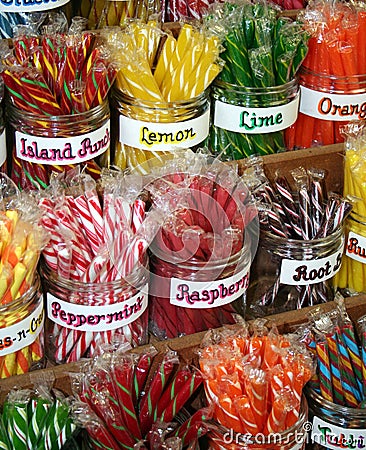 Stick Candy Stock Photo