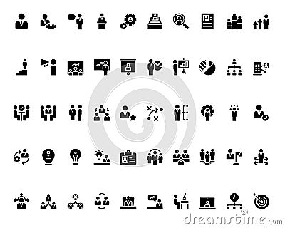 Stick Figure monochrome Vector Illustration