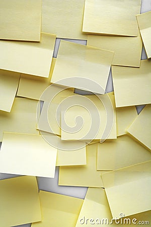 Sticky notes background Stock Photo