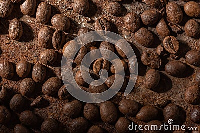 Still life coffee- dark food photo Stock Photo