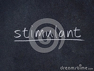 Stimulant Stock Photo