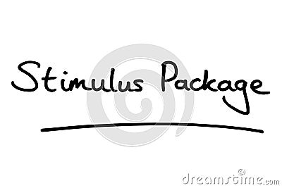 Stimulus Package Stock Photo