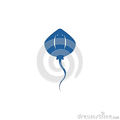 Stingray logo Vector Illustration