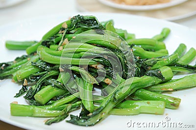 Stir Fried Vegetables Stock Photo