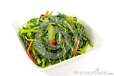 Stir Fried Vegetables Stock Photo