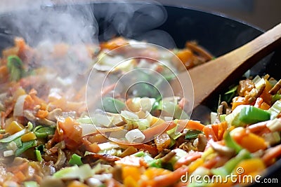 Stir-Fry Stock Photo