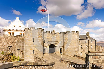 Stirling castle Stock Photo