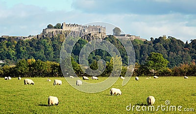 Stirling castle Stock Photo