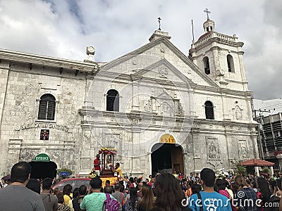 Cebu Sto. NiÃ±o Chapel Editorial Stock Photo