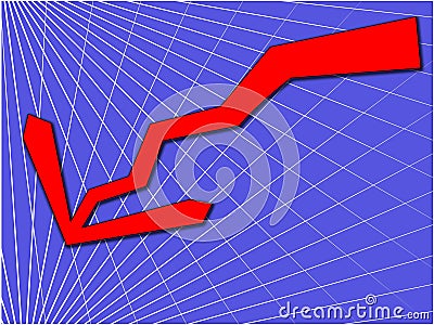 Stock broker Vector Illustration