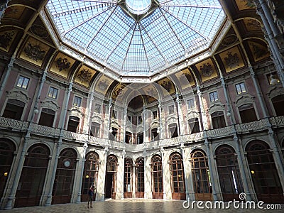 Portugal. Porto. The Stock Exchange Palace.The Court of Nations Editorial Stock Photo