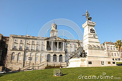 Stock Exchange Palace. Porto. Portugal Editorial Stock Photo
