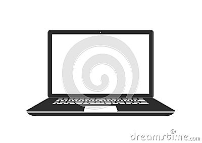 Laptop Icon vector symbol. Vector Illustration