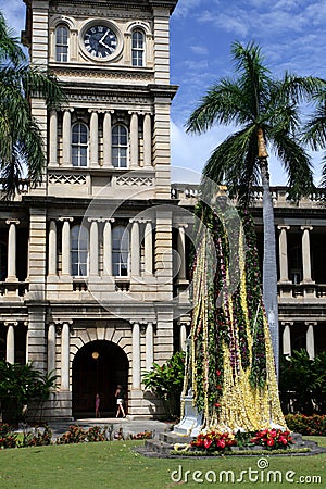 Stock image of Statue of King Kamehameha, Honolulu, Hawaii Editorial Stock Photo