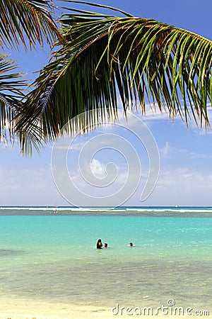 Stock image of Waikiki Beach, Honolulu, Oahu, Hawaii Editorial Stock Photo