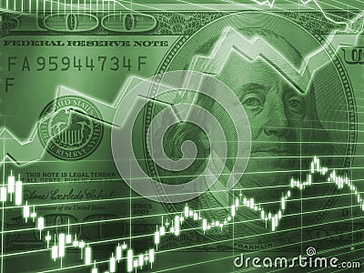 Stock market concept Stock Photo