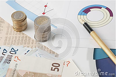 Stock Market Gamble Stock Photo