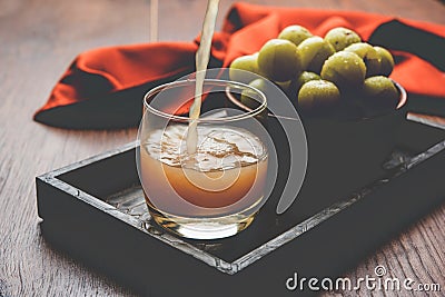 Amla or avla juice, pickle, supari, murabba, chyawanprash Stock Photo