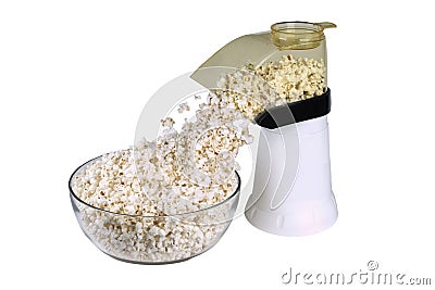 Stock Photo of Popcorn Popper Stock Photo