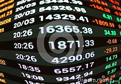 Stock Screen Stock Photo