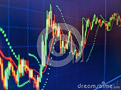 A stock trader or equity trader or share trader involved in trading equity securities. Business, do this deal on a stock exchange Stock Photo