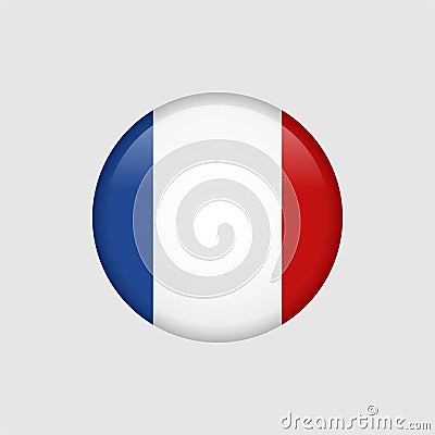 Stock vector France flag 5 Stock Photo