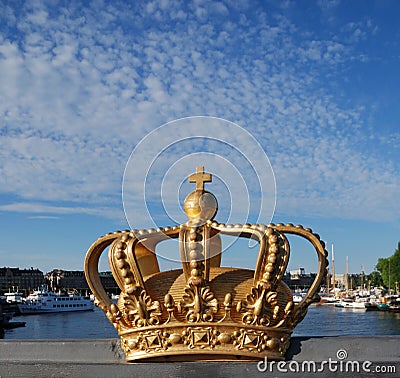 Stockholm Crown Stock Photo