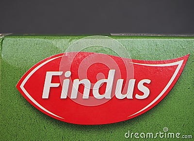 STOCKHOLM - FEB 2020: Findus sign Editorial Stock Photo