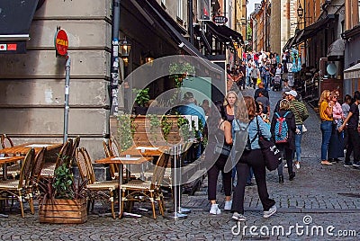 Stockholm is known as one of the most inclusive and welcoming cities in the world Editorial Stock Photo