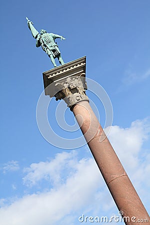 Stockholm monument Stock Photo